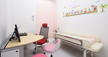 小児科診察と一緒に育児相談、栄養相談ができます